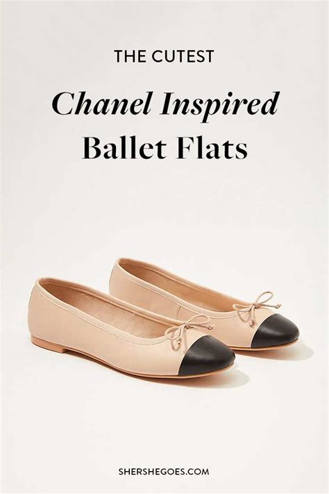 chanel flats dupe|chanel look alike flats.